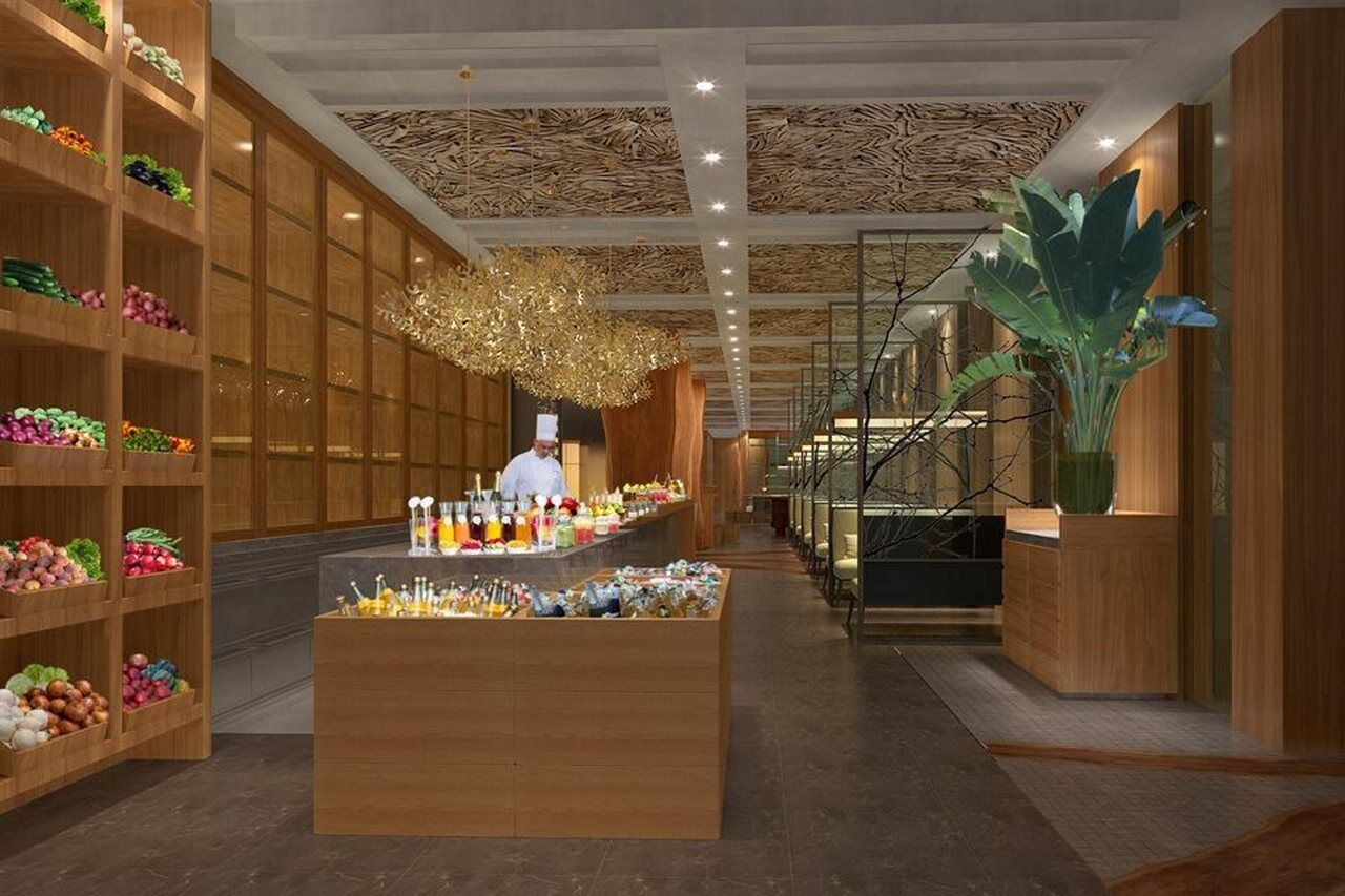 Shangri-La Colombo Eksteriør bilde 3D rendering of a restaurant